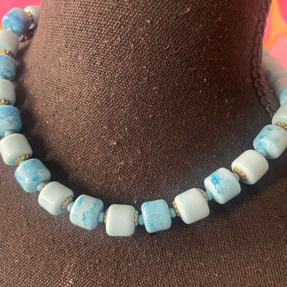 💙 Super Rare  Real Turquoise Necklace - Picture 5 of 5